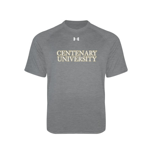  Under Armour Youth Grey Tech Tee - Centenary University