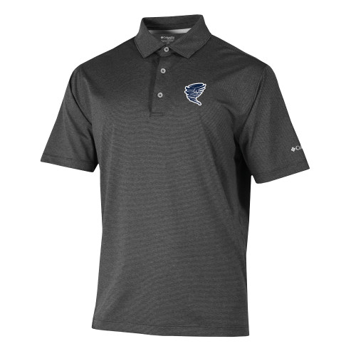  Columbia Black Sand Tee Polo - Cyclone Athletic Logo