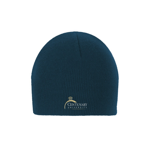 Centenary Univ Navy Knit Beanie