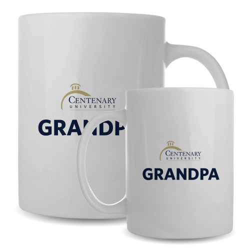  Full Color White Mug 15oz - Grandpa