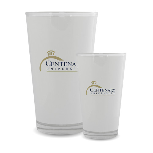  Full Color Glass 17oz - Centenary University Logo