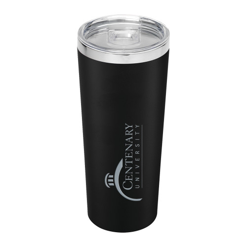  Thor Vacuum Insulated Black Tumbler 22oz - Centenary University Logo Engraved