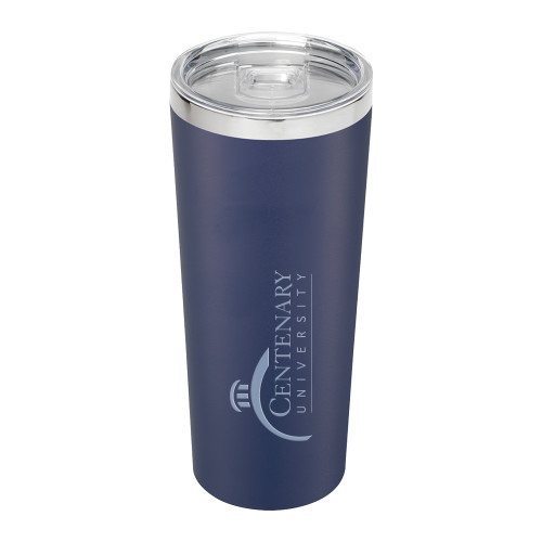  Thor Vacuum Insulated Navy Tumbler 22oz - Centenary University Logo Engraved
