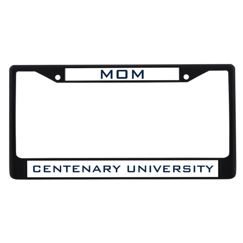  Mom Metal License Plate Frame in Black - Mom