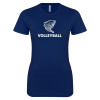 Thumbnail image for  Next Level Womens Navy Boyfriend Tee