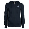 Thumbnail image for  ENZA Womens Navy Fleece Full Zip Hoodie