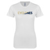Thumbnail image for  Next Level Womens White Boyfriend Tee