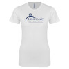Thumbnail image for  Next Level Womens White Boyfriend Tee
