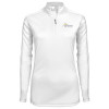 Thumbnail image for  Syntrel Womens White Interlock 1/4 Zip