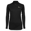 Thumbnail image for  Syntrel Womens Black Interlock 1/4 Zip
