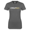 Thumbnail image for  Next Level Womens Charcoal Boyfriend Tee