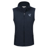 Thumbnail image for  Womens Navy Fleece Full Zip Vest