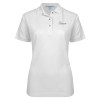 Thumbnail image for  Womens Silk Touch White Pique Polo