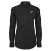 Thumbnail image for  Womens Black Twill Button Down Long Sleeve 