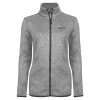 Thumbnail image for  Womens Grey Heather Fleece Jacket