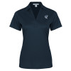 Thumbnail image for  Womens Navy Performance Fine Jacquard Polo