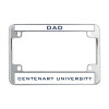 Thumbnail image for  Metal Motorcycle License Plate Frame in Chrome