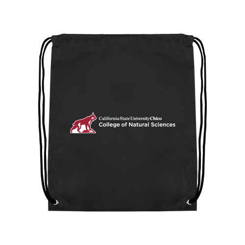  Black Drawstring Backpack - Chico State - CNS