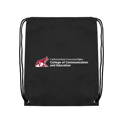 Chico Black Drawstring Backpack - Chico State - CME