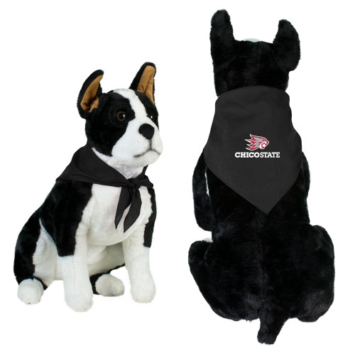  Black Pet Bandana - Chico State Primary Mark