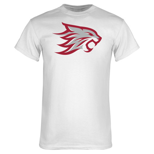  White T Shirt - Wildcat Head