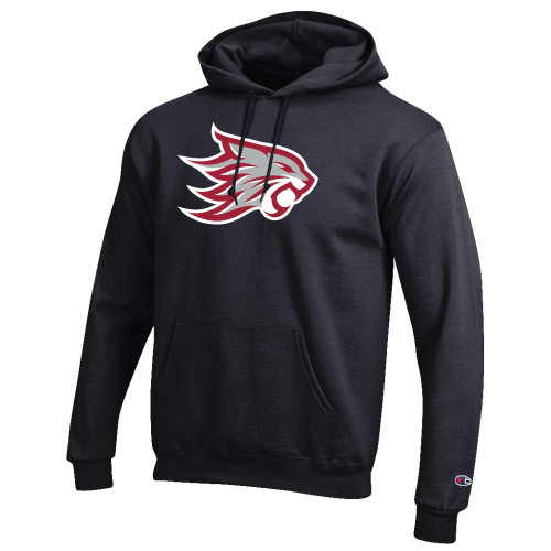  Champion Black Fleece Hoodie - Wildcat Head