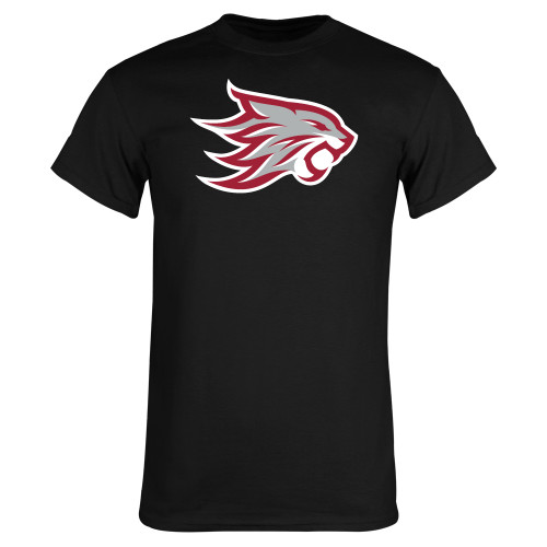  Black T Shirt - Wildcat Head
