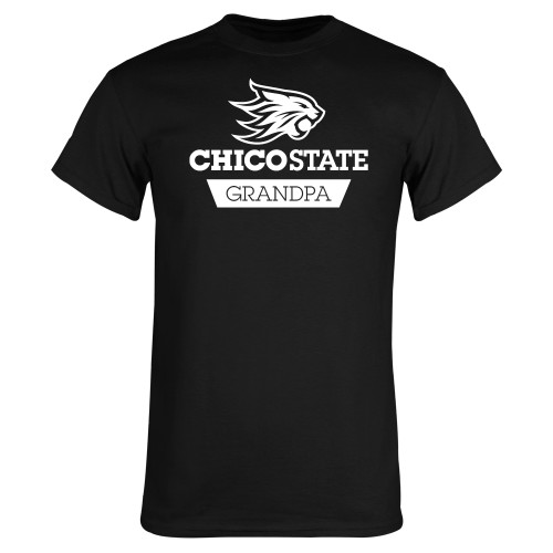  Black T Shirt - Chico State Grandpa