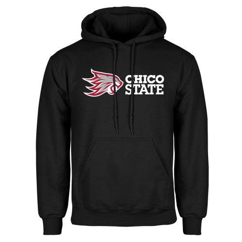  Black Fleece Hoodie - Chico State Horizontal Mark