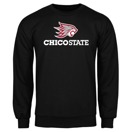  Black Fleece Crew - Chico State Primary Mark