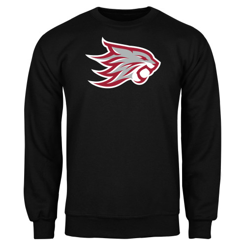  Black Fleece Crew - Wildcat Head