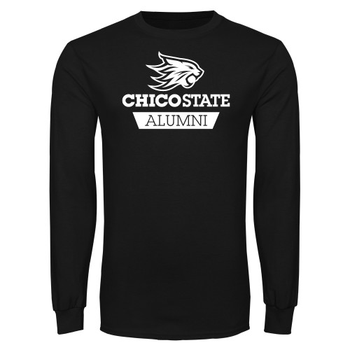  Black Long Sleeve T Shirt - Chico State Alumni