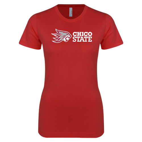 Main Image for  Next Level Womens Red Boyfriend Tee
