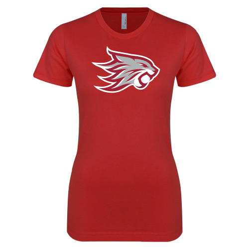 Main Image for  Next Level Womens Red Boyfriend Tee