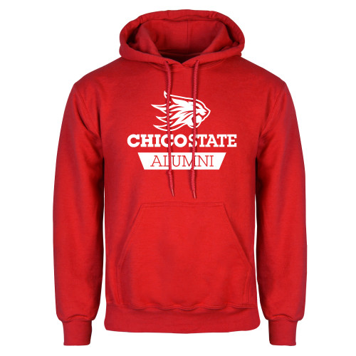  Red Fleece Hoodie - Chico State Alumni