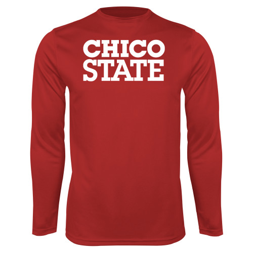Main Image for  Red Performance Long Sleeve Shirt