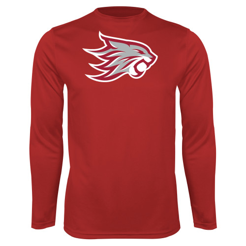 Main Image for  Red Performance Long Sleeve Shirt