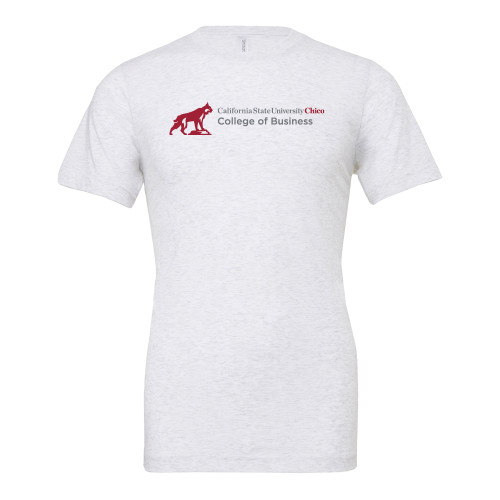  Bella + Canvas Ash Grey Jersey Cotton T Shirt - Chico State - COB