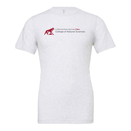  Bella + Canvas Ash Grey Jersey Cotton T Shirt - Chico State - CNS