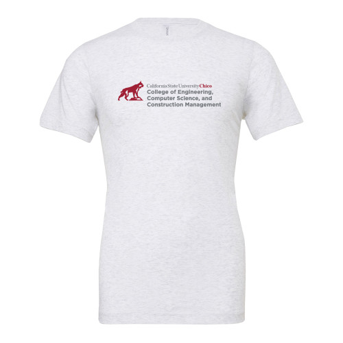  Bella + Canvas Ash Grey Jersey Cotton T Shirt - Chico State - ECC