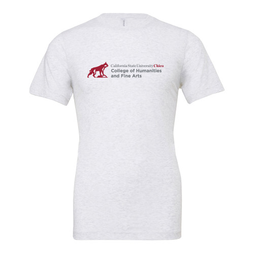  Bella + Canvas Ash Grey Jersey Cotton T Shirt - Chico State - HFA