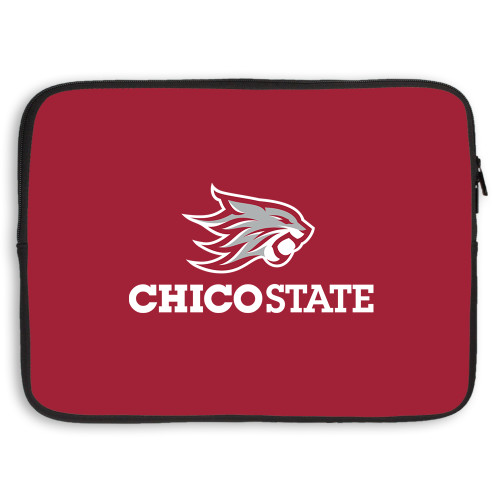  15 inch Neoprene Laptop Sleeve - Chico State Primary Mark