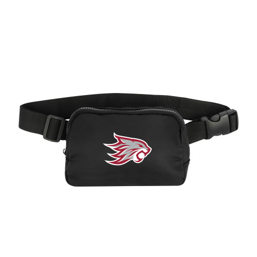  Anywhere Black Belt Bag - Wildcat Head