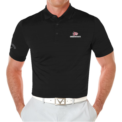  Callaway Black Opti Vent Polo - Chico State Primary Mark EMB