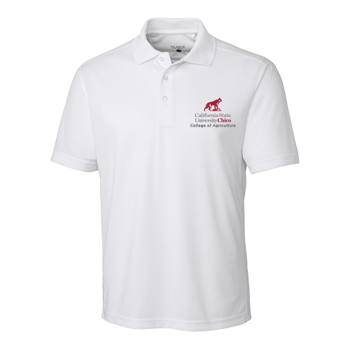 Chico C&B White Clique Ice Pique Polo - Chico State - College of Agriculture