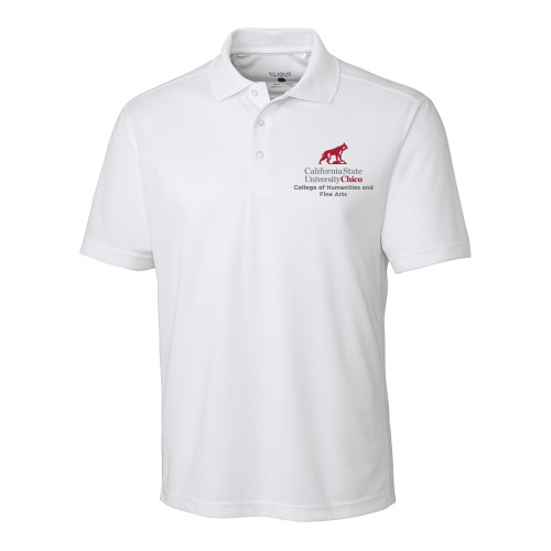 Chico C&B White Clique Ice Pique Polo - Chico State - HFA