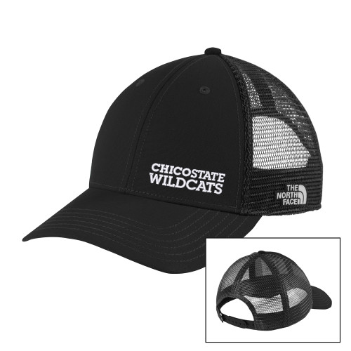  The North Face Black/Black Ultimate Trucker Hat - Chico State Wordmark EMB