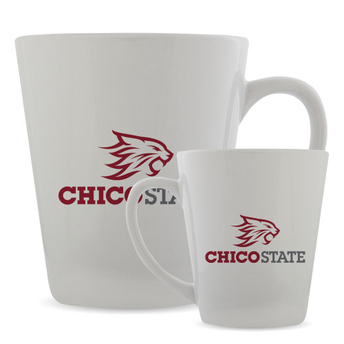  Full Color Latte Mug 12oz - Chico State Primary Mark