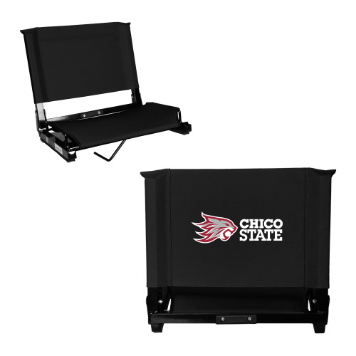 Chico State Stadium Chair Black
