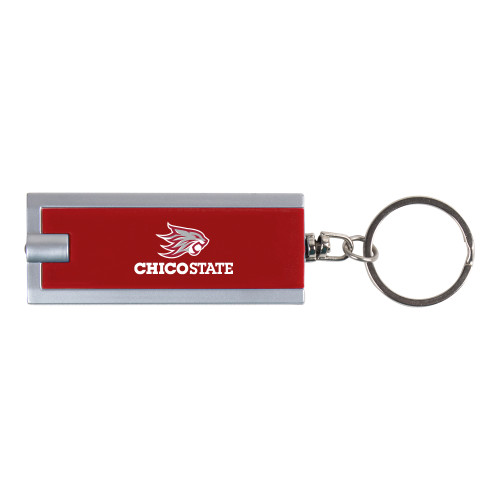 Turbo Red Flashlight Key Holder - Chico State Primary Mark